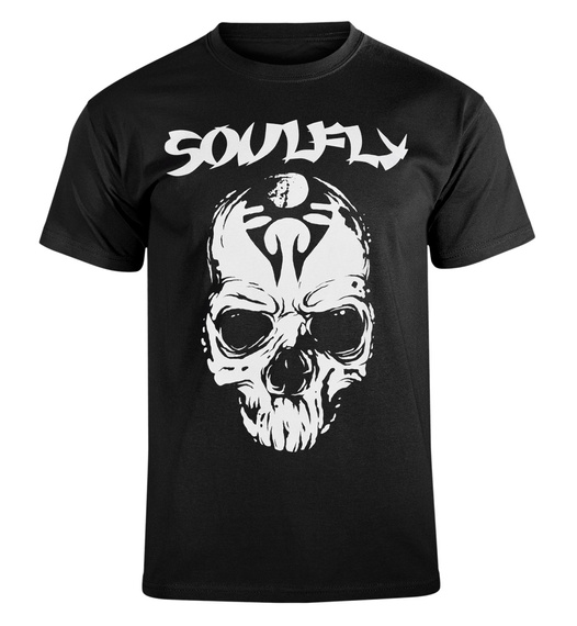 koszulka SOULFLY - SKULL WHITE