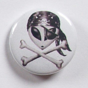przypinka ALIEN ROGER