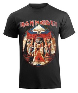 koszulka IRON MAIDEN - POWERSLAVE LIGHTNING CIRCLE