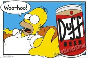 plakat SIMPSONS - HOMER BEER