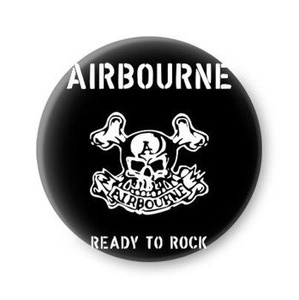 przypinka AIRBOURNE - READY TO ROCK