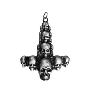 wisior/zawieszka SKULL CROSS