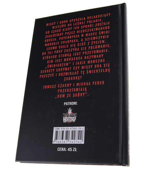 książka DOM ZE SKÓRY autor: Tomasz Czarny, Michał Ferek