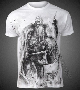 koszulka VIKING - AFTER THE BATTLE biała
