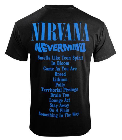 koszulka NIRVANA - NEVERMIND czarna