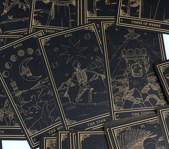 karty do tarota KILLSTAR - KILLSTAR TAROT (BLACK/GOLD)