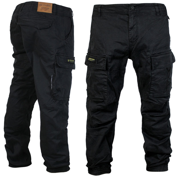 spodnie bojówki YAKUZA PREMIUM - black