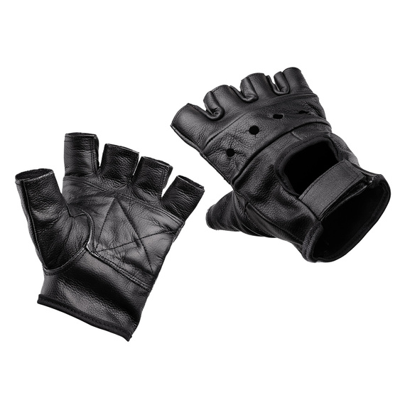 rękawiczki SKÓRZANE bez palców 