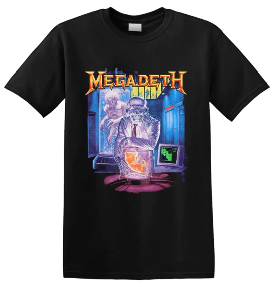 koszulka MEGADETH - HANGAR 18, USZKODZONA