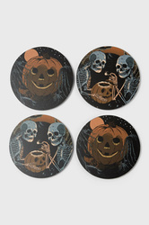zestaw podkładek pod kubek KILLSTAR - HALLOWEEN IS EVERYDAY (4 szt.)