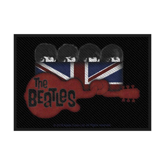 naszywka THE BEATLES - UNION JACK GUITAR 
