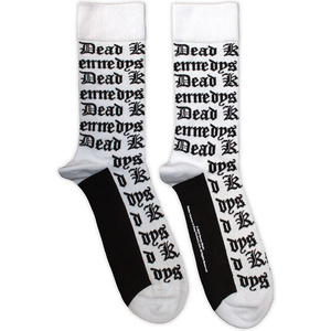 skarpetki DEAD KENNEDY - GOTHIC LOGO (white)