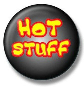 przypinka HOT STUFF