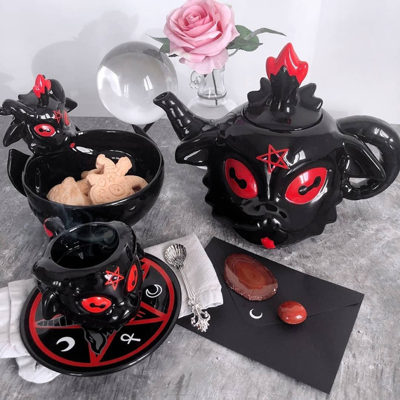 czajnik KILLSTAR - BAPHOMET, USZKODZONY