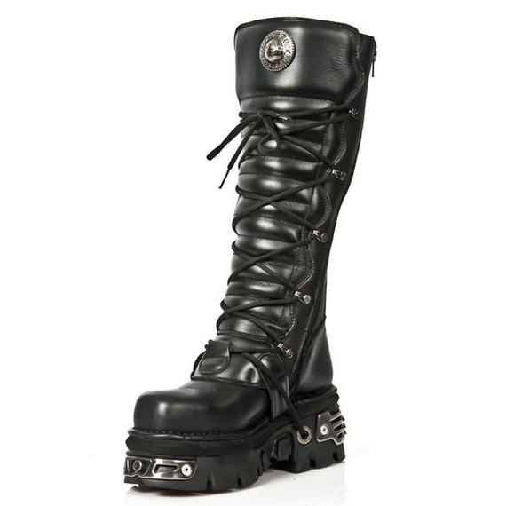 buty NEW ROCK ITALI NEGRO, NOMADA NEGRO,REACTOR NEGRO E14 TOBER [M-272MT-S1] 