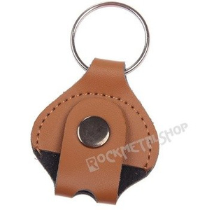 brelok na klucz do perkusji GAUCHO skórzany / jasny brąz