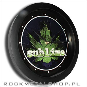 zegar SUBLIME POT LEAF 