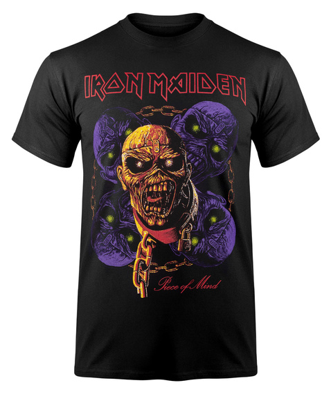 koszulka IRON MAIDEN - PIECE OF MIND MULTI HEAD EDDIE