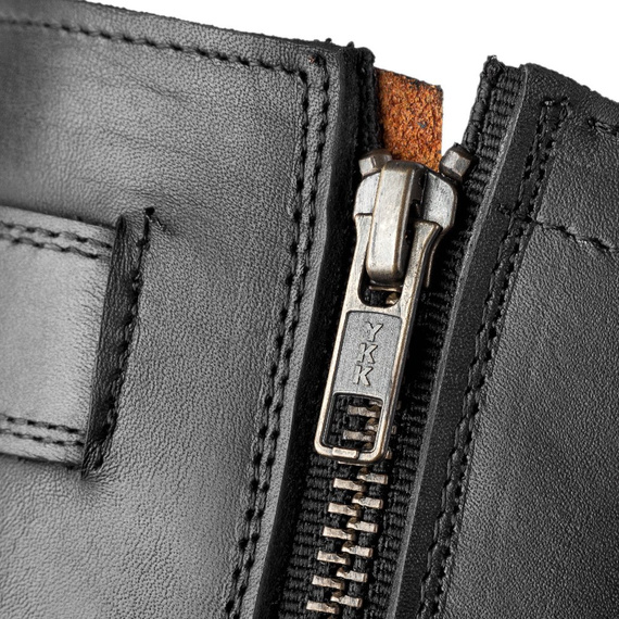 kowbojki GRINDERS - ROUTE 66 (BLACK), USZKODZONE