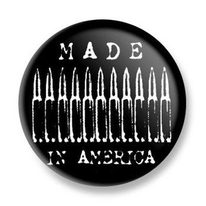 przypinka MADE IN AMERICA