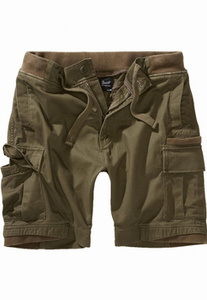 spodnie bojówki krótkie PECKHAM VINTAGE - OLIVE