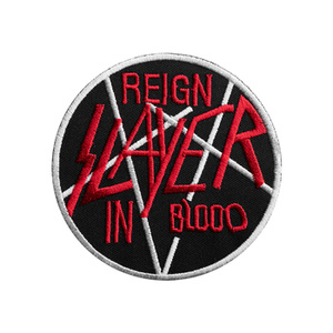 naszywka termiczna SLAYER - REIGN IN BLOOD RED