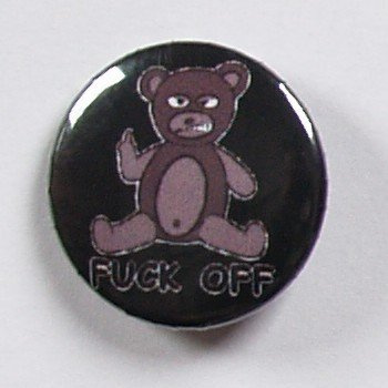 przypinka FUCK OFF