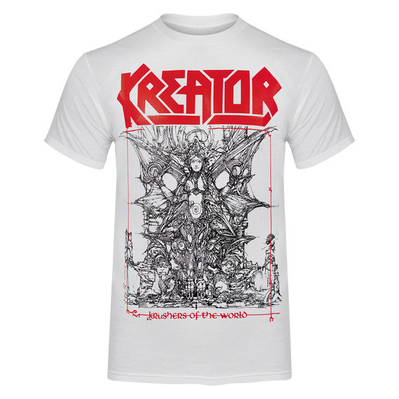 koszulka KREATOR - KRUSHERS OF THE WORLD TRACKLIST