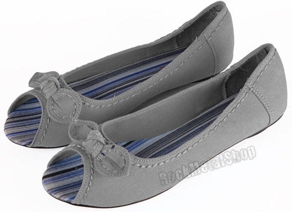balerinki NEW AGE - GREY (OX-01) 
