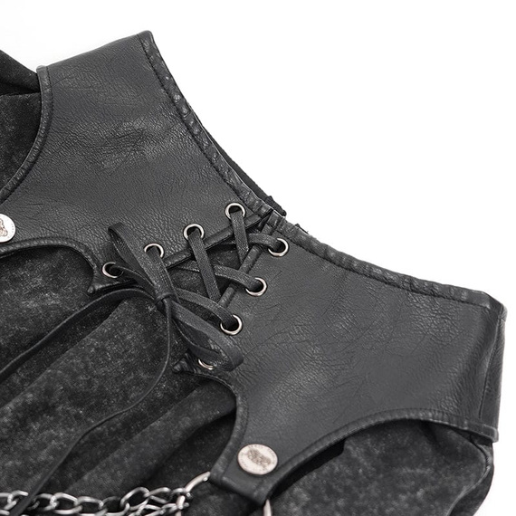 spódnica DEVIL FASHION - BLACK GOTHIC PUNK