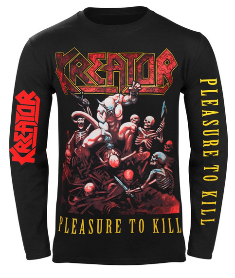 longsleeve KREATOR - PLEASURE TO KILL