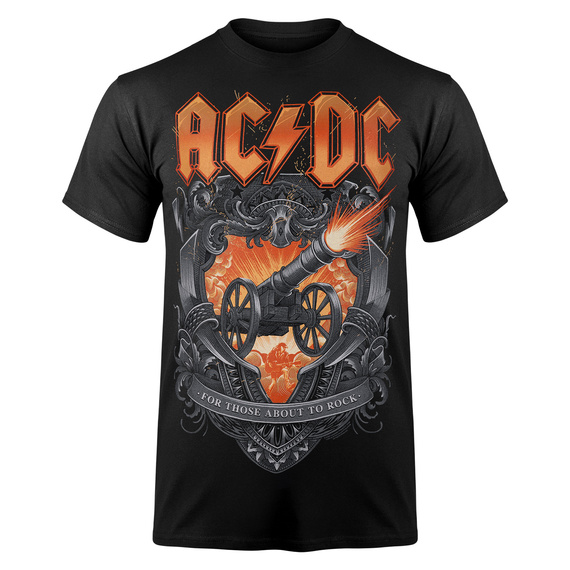 koszulka AC/DC - ABOUT TO ROCK ORNAMENTS