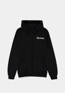 bluza MUMINKI - ALLOW ME, TO PUT A FLOWER... , rozpinana z kapturem