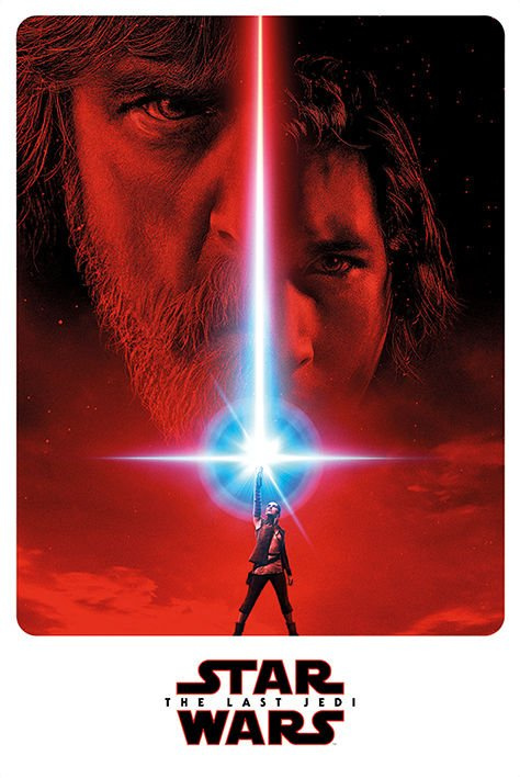 版画 STAR WARS THE LAST JEDI plakat STAR WARS - THE LAST JEDI - sklep RockMetalShop.pl