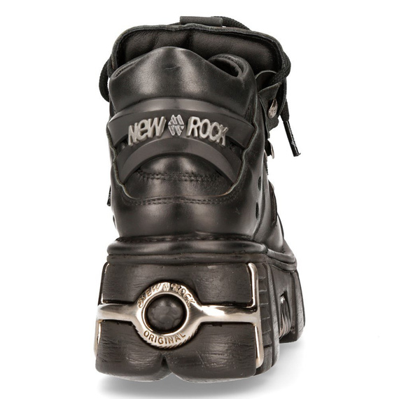 buty NEW ROCK ITALI NEGRO, NOMADA NEGRO, TOWER NEGRO ACERO [M-106-S1], USZKODZONE