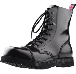 glany NEVERMIND - CZARNE (8 dziurek) polerowane, USZKODZONE