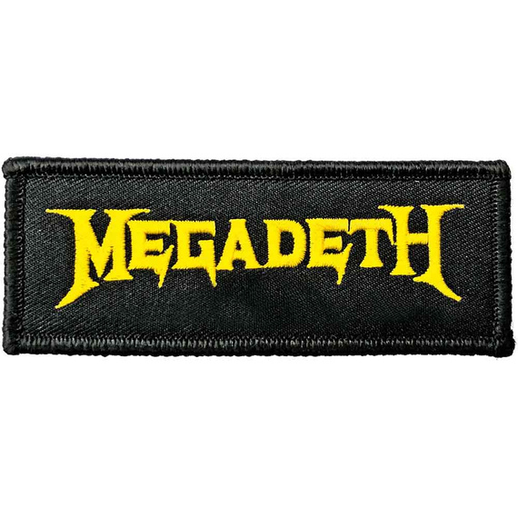 naszywka termiczna MEGADETH - LOGO 