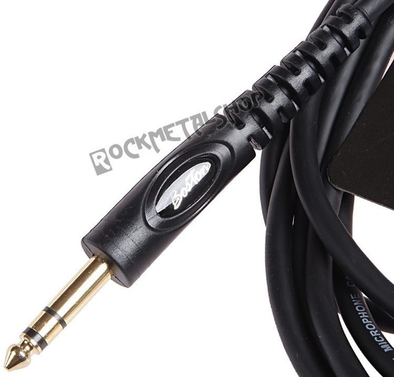 przewód audio BOSTON: XLR - duży jack (6.3mm) stereo / 6m