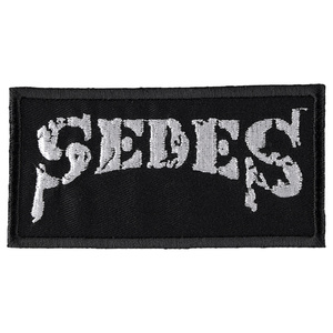naszywka SEDES - DIRTY LOGO white