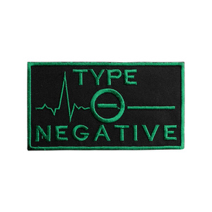 naszywka termiczna TYPE O NEGATIVE - LOGO GREEN