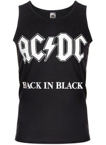 koszulka na ramiączkach AC/DC - BACK IN BLACK