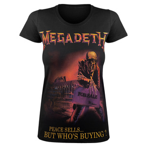 bluzka damska MEGADETH - PEACE SELLS... BUT WHO'S BUYING?
