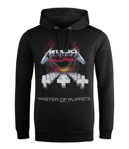 bluza METALLICA - MASTER OF PUPPETS, AMPLIFIED z kapturem