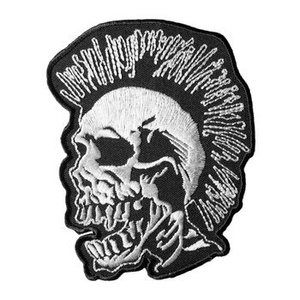 naszywka termiczna EXPLOITED - SKULL PUNK