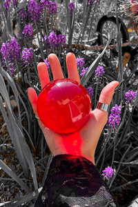 kryształowa kula KILLSTAR - CRYSTAL BALL (RED)