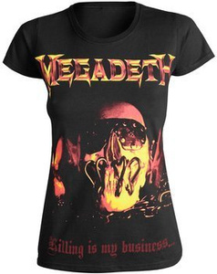 bluzka damska MEGADETH - KILLING IS MY BUSINEES...
