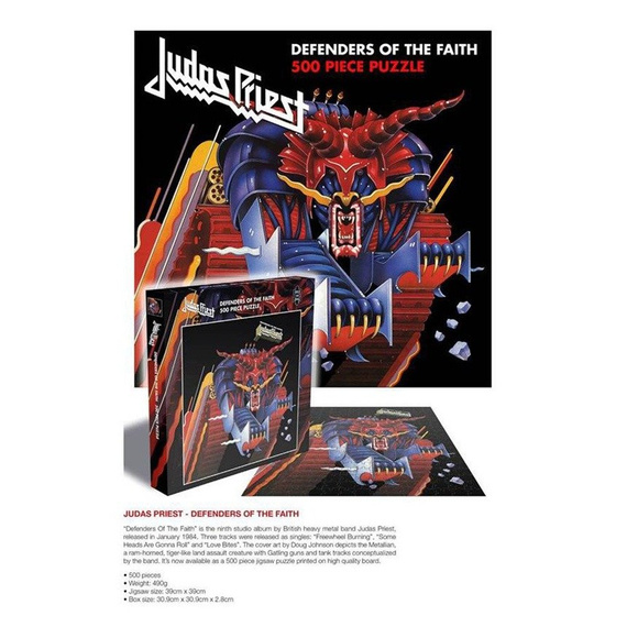 puzzle JUDAS PRIEST - DEFENDERS OF THE FAITH, 500 el.