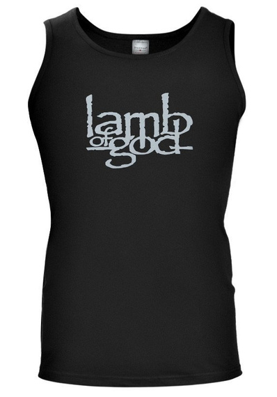 koszulka na ramiączkach LAMB OF GOD - LOGO 