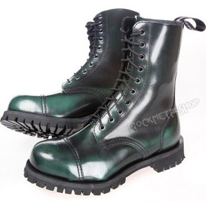 glany ALTERCORE zielone przecierane 10-dziurkowe (551 GREEN RUB-OFF)