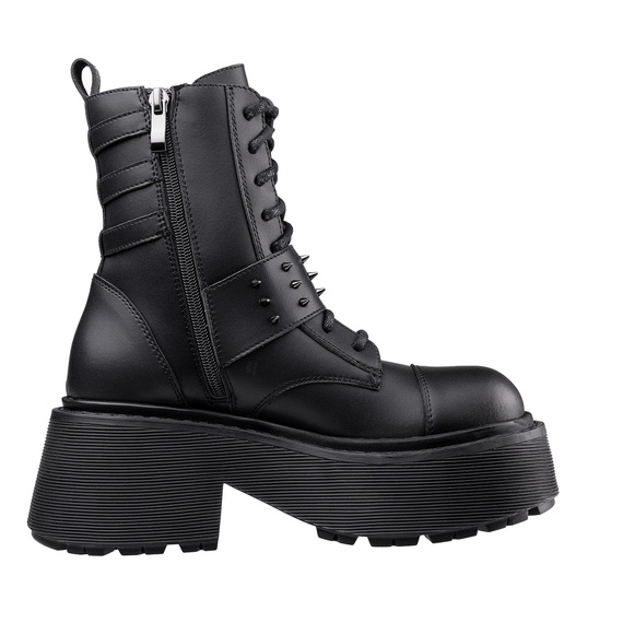 botki damskie ALTERCORE czarne (ABYSS VEGAN BLACK)